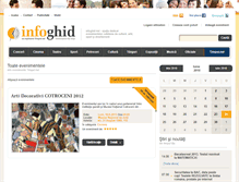 Tablet Screenshot of infoghid.timpul.md
