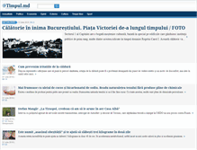 Tablet Screenshot of m.timpul.md